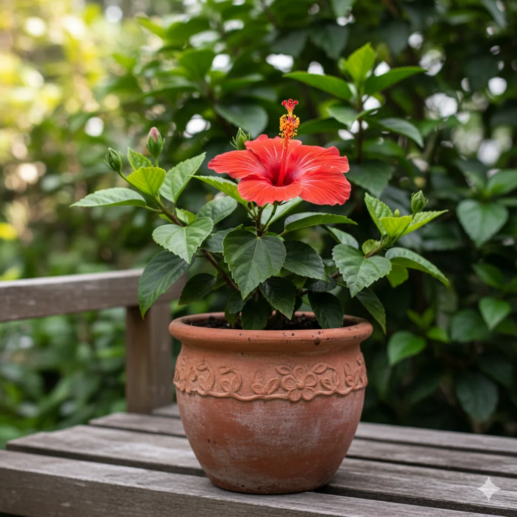 Potted Hibiscus Care: Flowers for Homes and Balconies